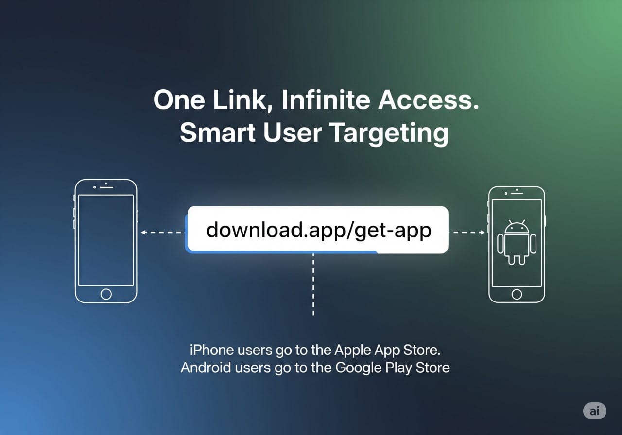 هدف‌گیری پیشرفته لینک‌ها بر اساس موقعیت و دستگاه